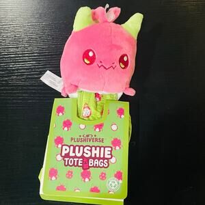 Plushiverse Dragon Fruit Plushie Tote Bag